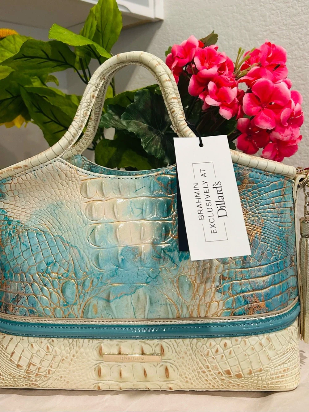 Brahmin Serendipity Schulz Small Elaine with Tassel